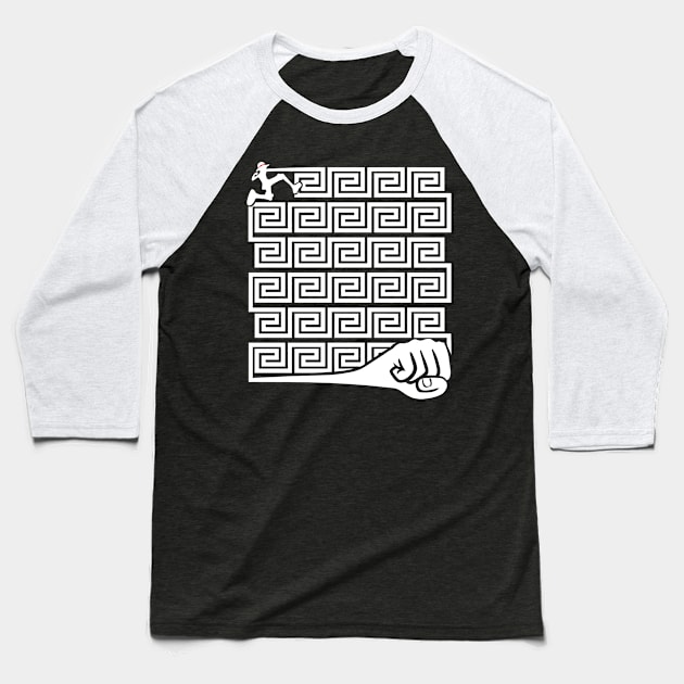 Luffy Baseball T-Shirt by RCM Graphix
